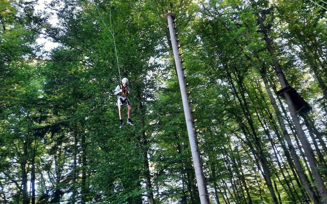 Teambuilding im Kletterpark