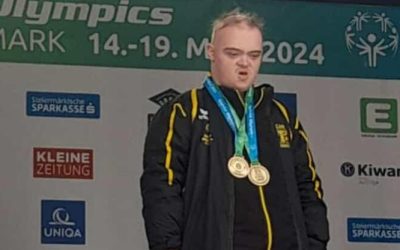 Doppeltes Gold für Andreas!