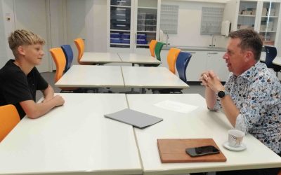 Bewerbungstraining der 4. Klassen
