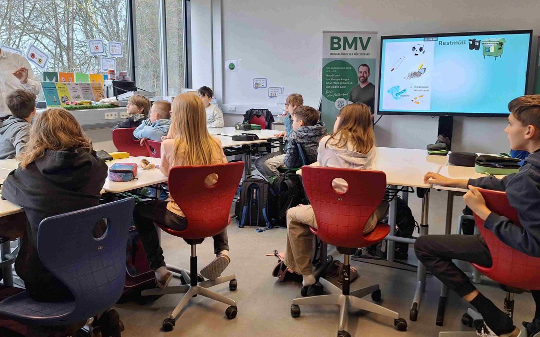 Müll-Workshop in den 1. Klassen